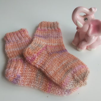 Virgin wool socks/ Baby/Newborn 0-6 month/ Baby socks/ Wool + Polyamide wool socks for baby/ Gift for new mum/ Baby shower gift/ Present