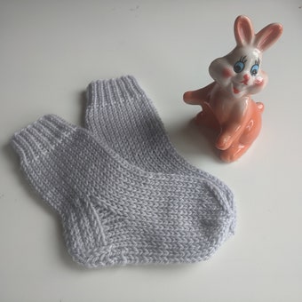 Merino and Cashmere wool socks/ Baby/ Newborn 0-6 month/ Luxury socks/ Cashmere socks for baby/ Gift for new mum/ Baby shower gift/ Present