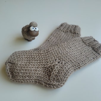 Merino and Camel wool socks/ Baby/ Newborn 0-6 month/ Luxury socks/ Camel socks for baby/ Very Soft socks/ Baby shower gift/ Present